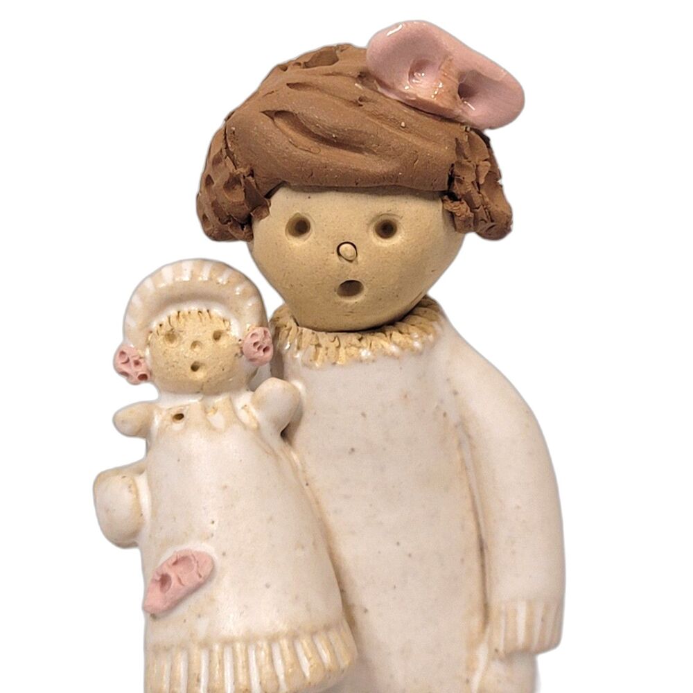 RARE Vintage NWT Winkles Pottery Handcrafted Oil Lamp Americana Cottagecore